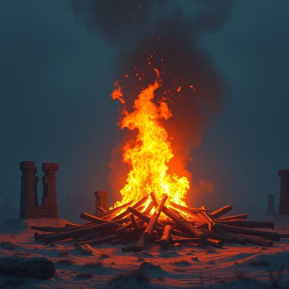 Dream : Printing fire in the dream