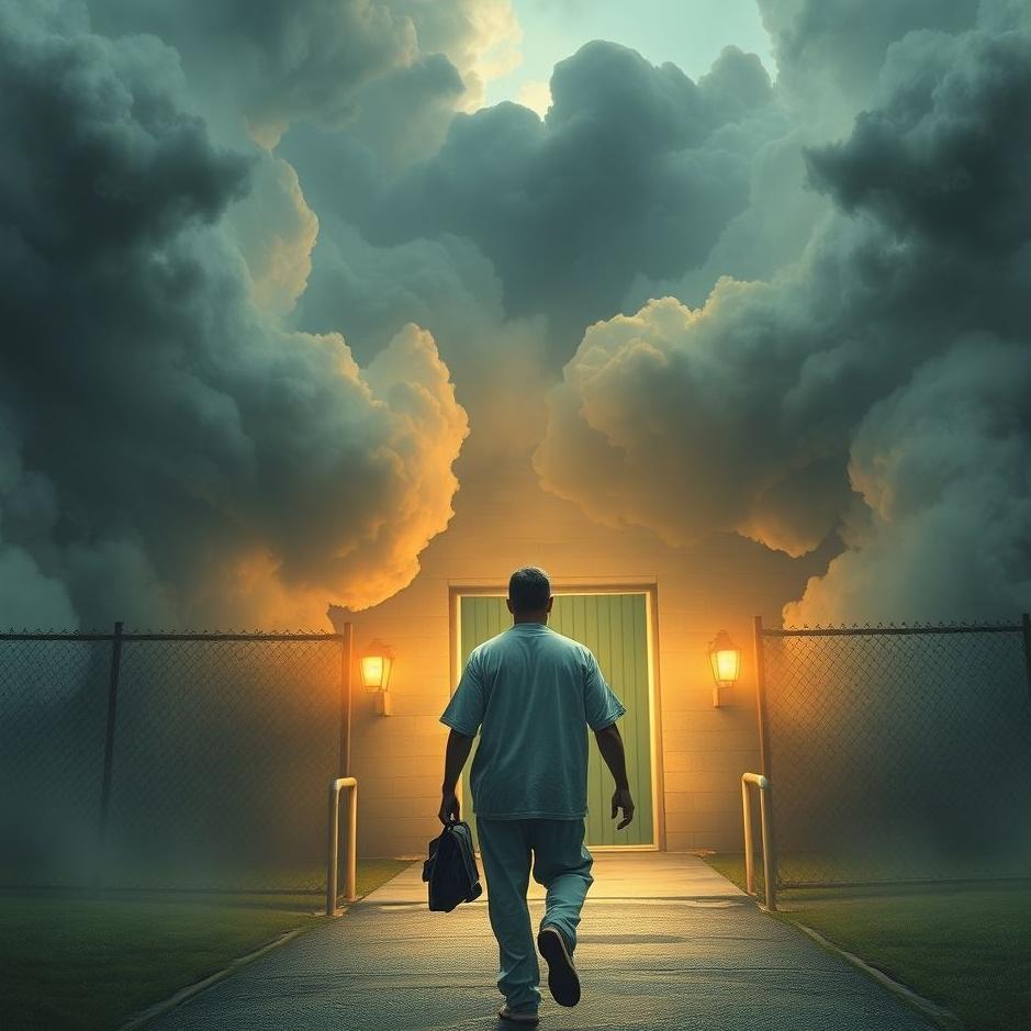 Dream : Prisoner leaving prison in a dream