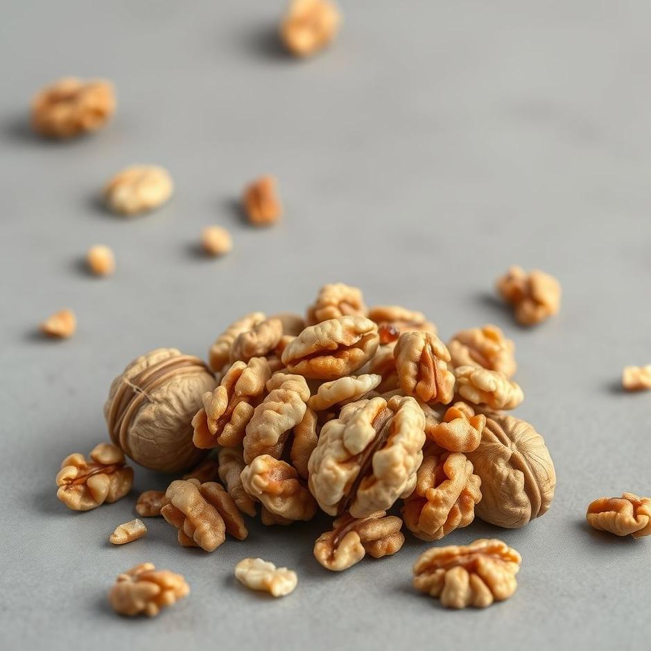 Dream : Processed walnuts in a dream