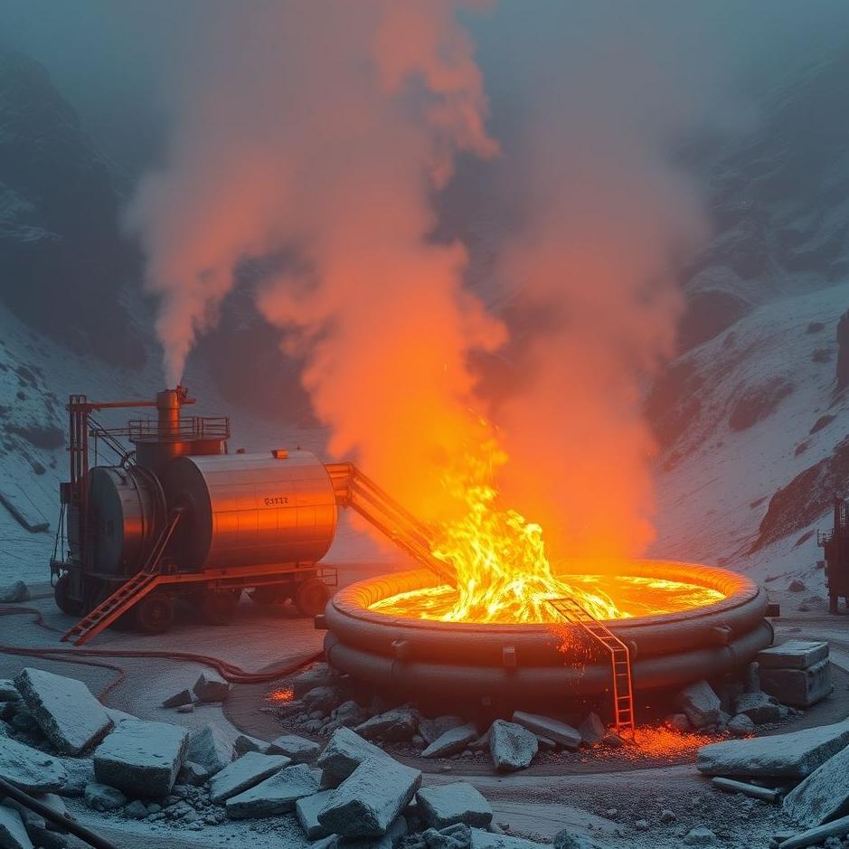 Dream : Processing copper in a dream