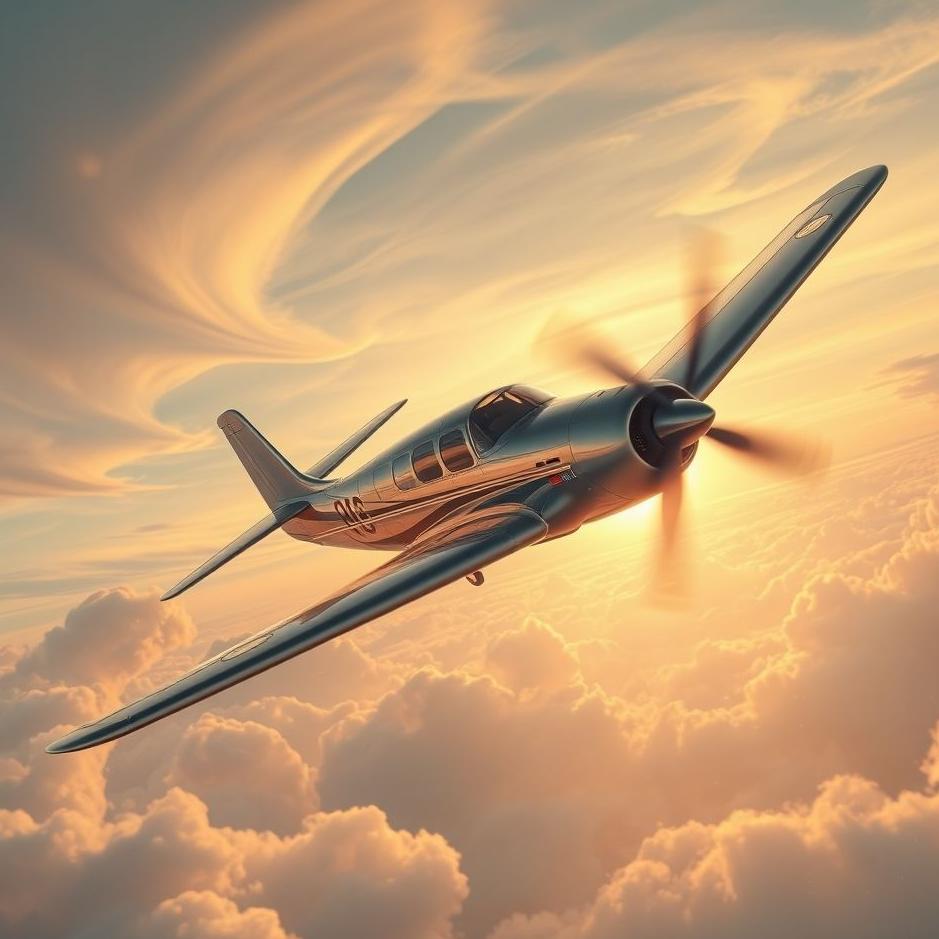 Dream : Propeller plane in a dream