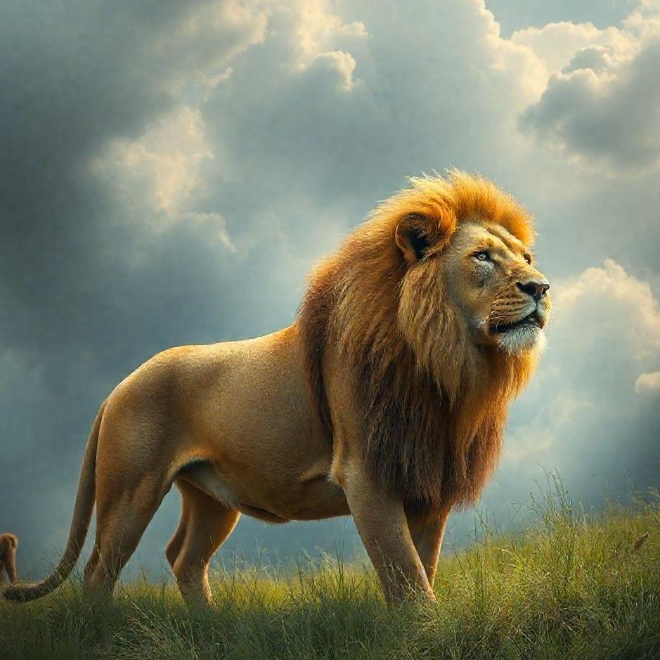 Dream : Protect by lion in the dream