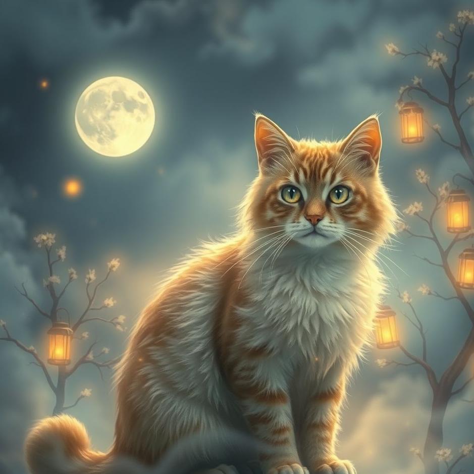 Dream : Protected by a cat in a dream