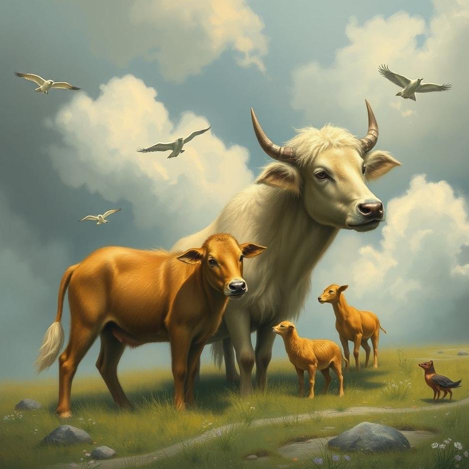 Dream : Protecting animals in a dream