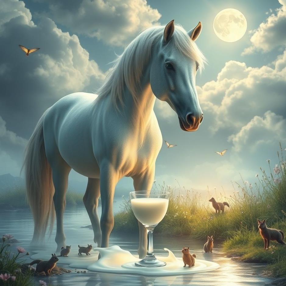 Dream Dictionary : Provide horse milk in the dream