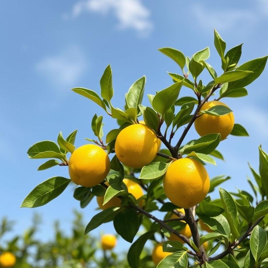 Dream : Pruning a lemon tree in a dream
