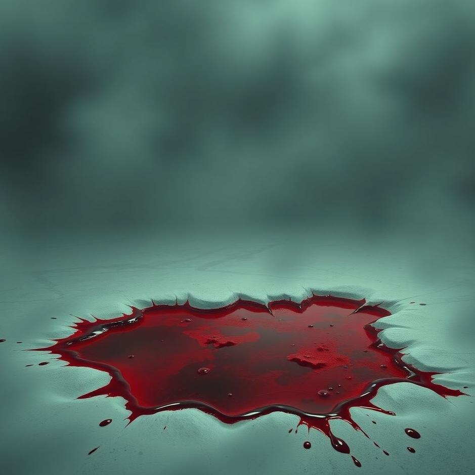 Dream : Puddle of blood in a dream