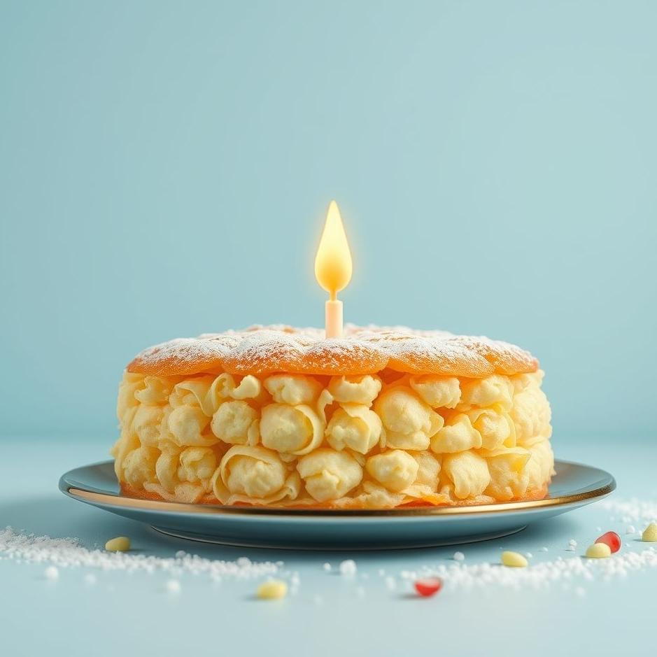 Dream : Puffed cake in a dream