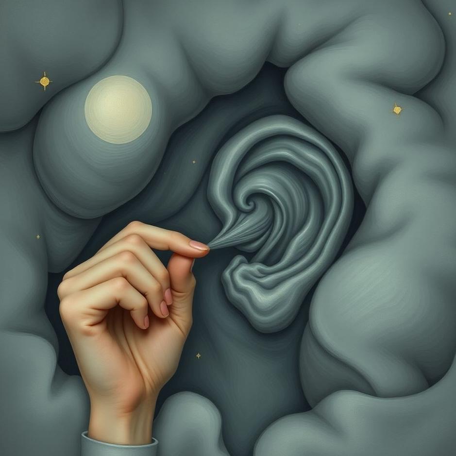 Dream : Pulling gray out of your ear in a dream