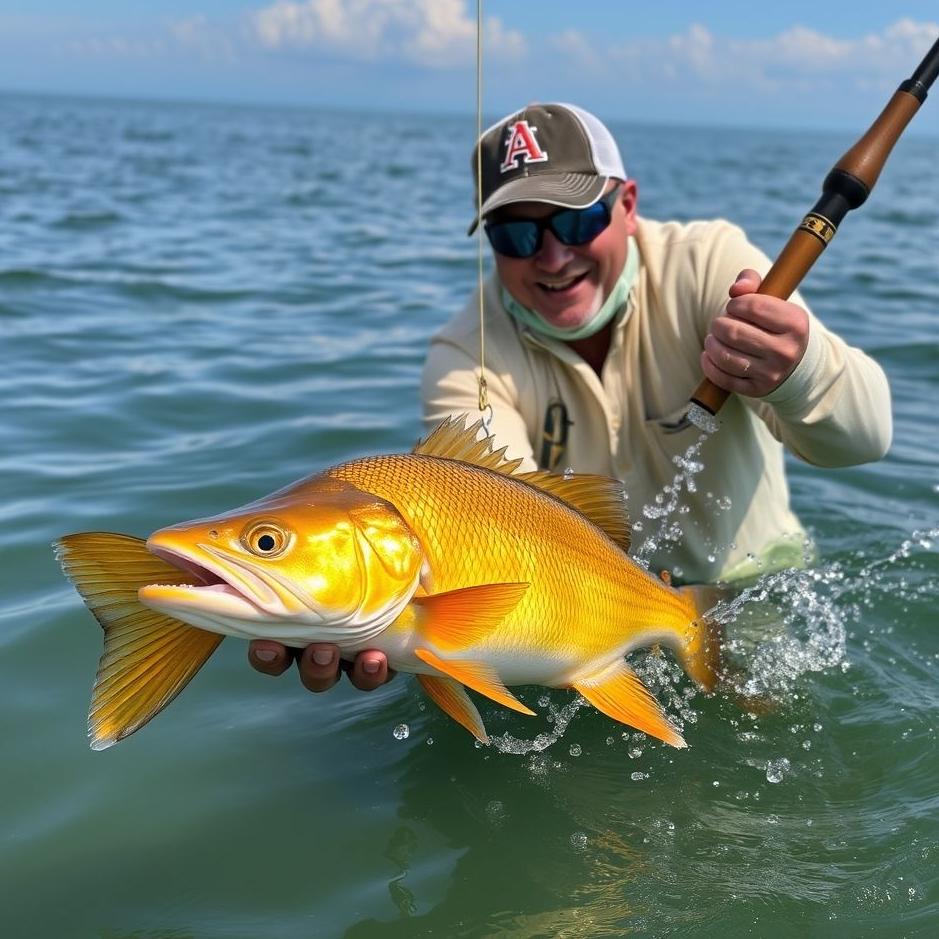 Dream : Pulling out a golden fish