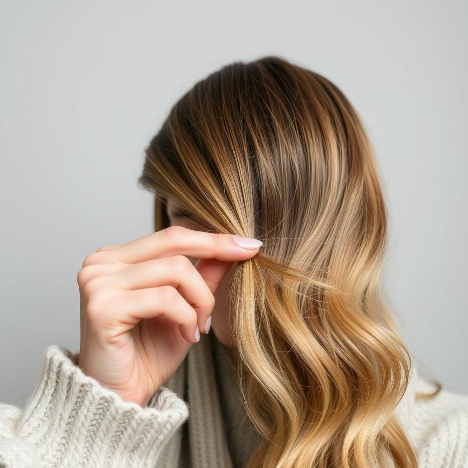 Dream : Pulling out a lock of hair 