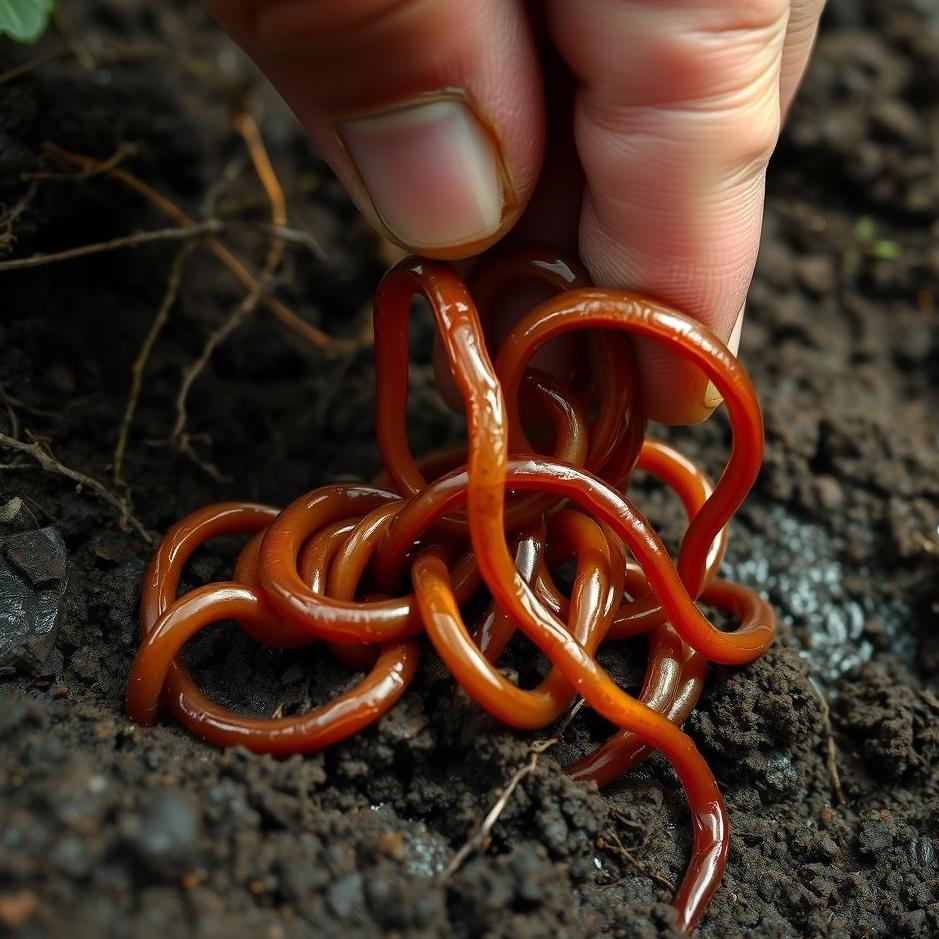 Dream : Pulling out worms