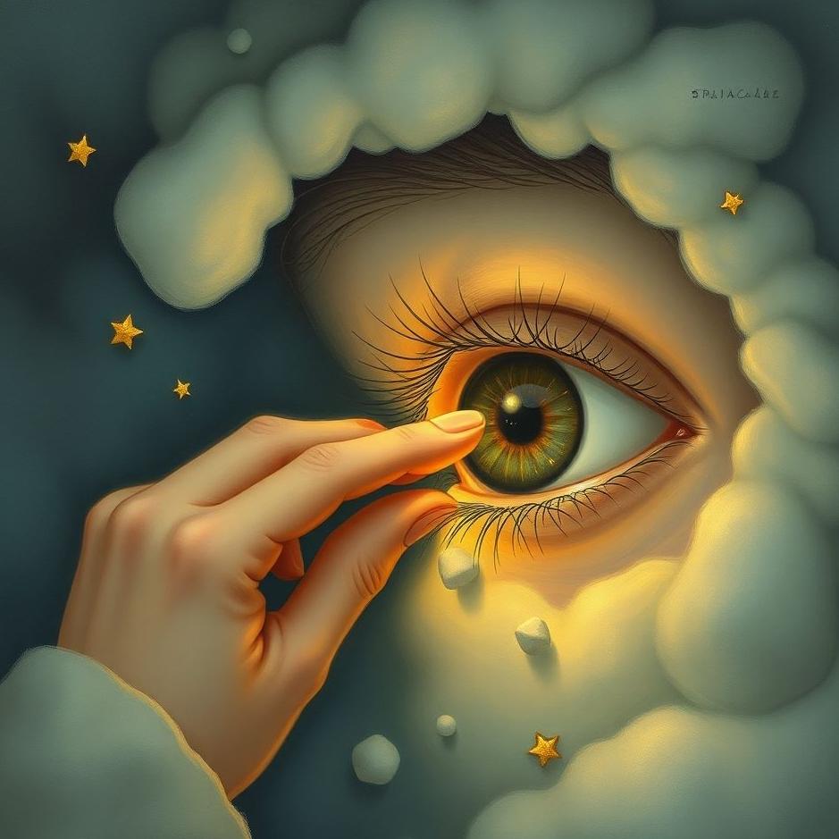 Dream : Pulling stones out of your eye in a dream