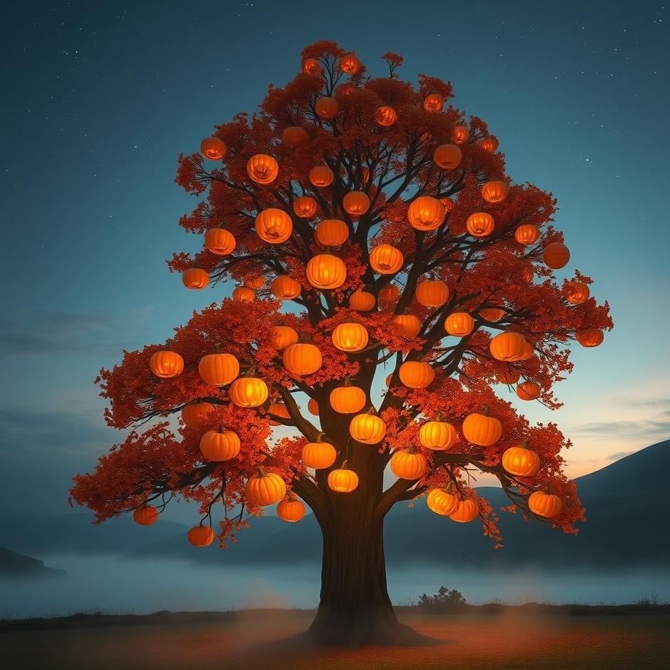 Dream : Pumpkin tree in a dream