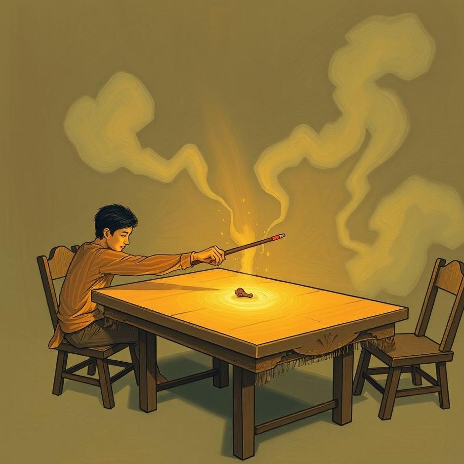 Dream : Punching the table in a dream