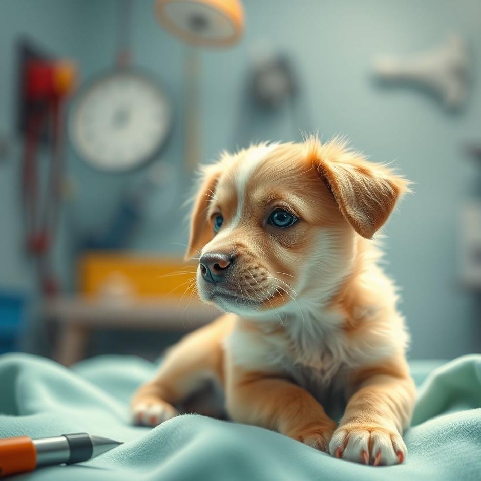 Dream : Puppy at work in a dream
