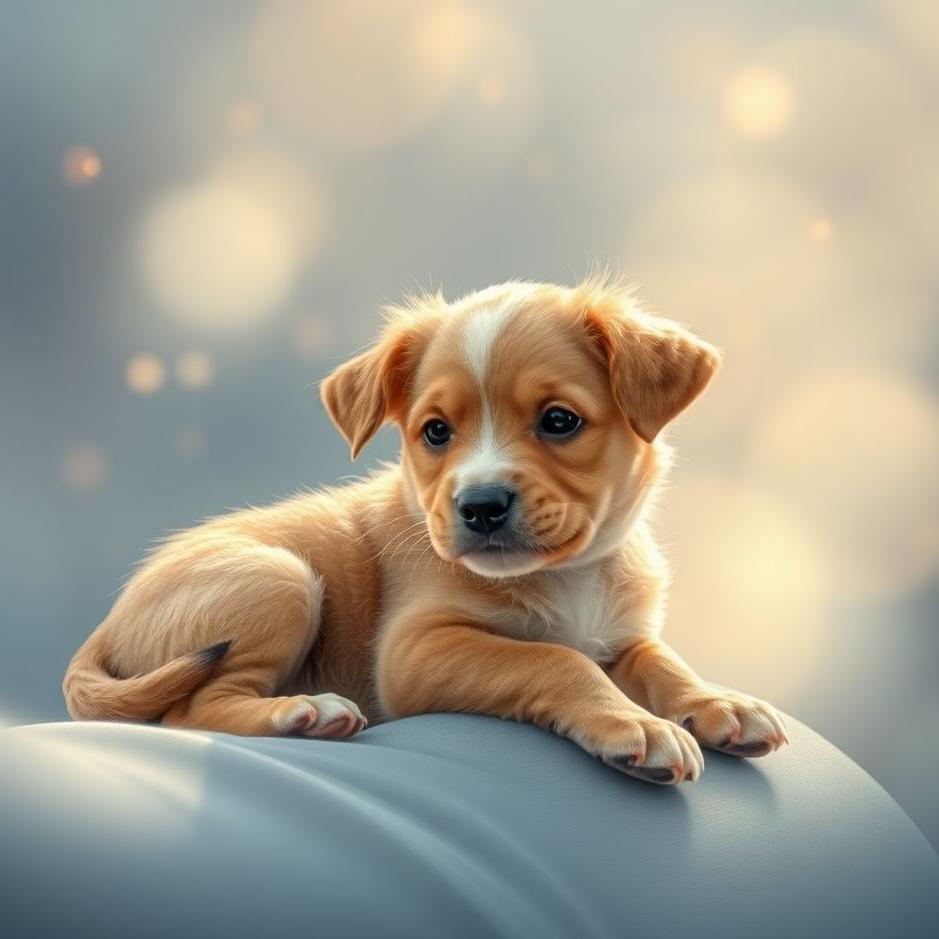 Dream : Puppy in your lap in a dream