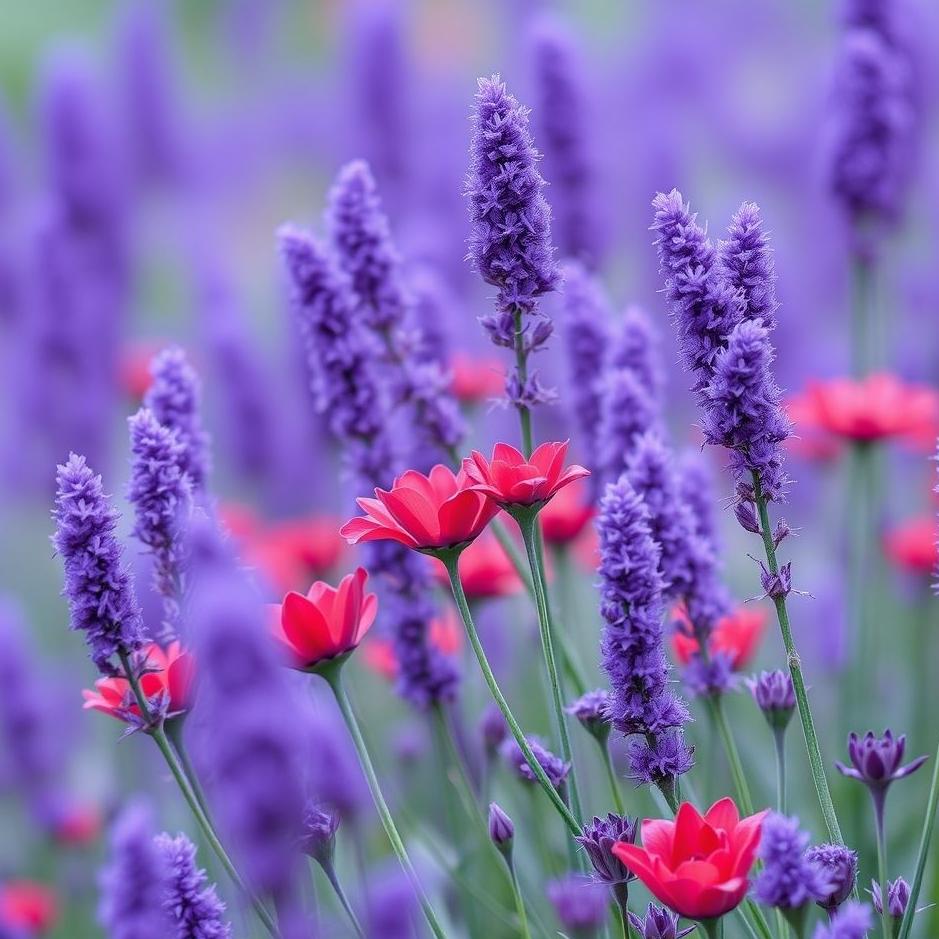 Dream : Purple and red in a dream