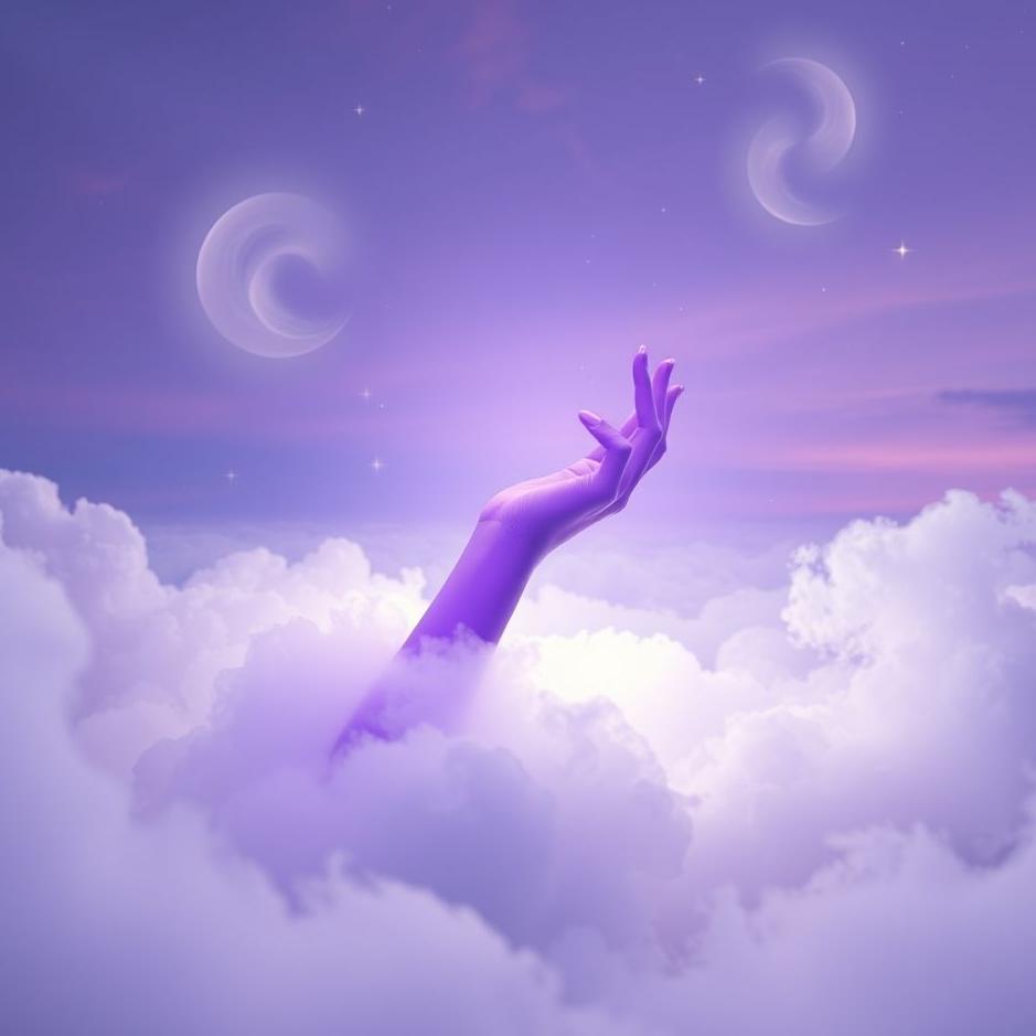 Dream : Purple arm in a dream