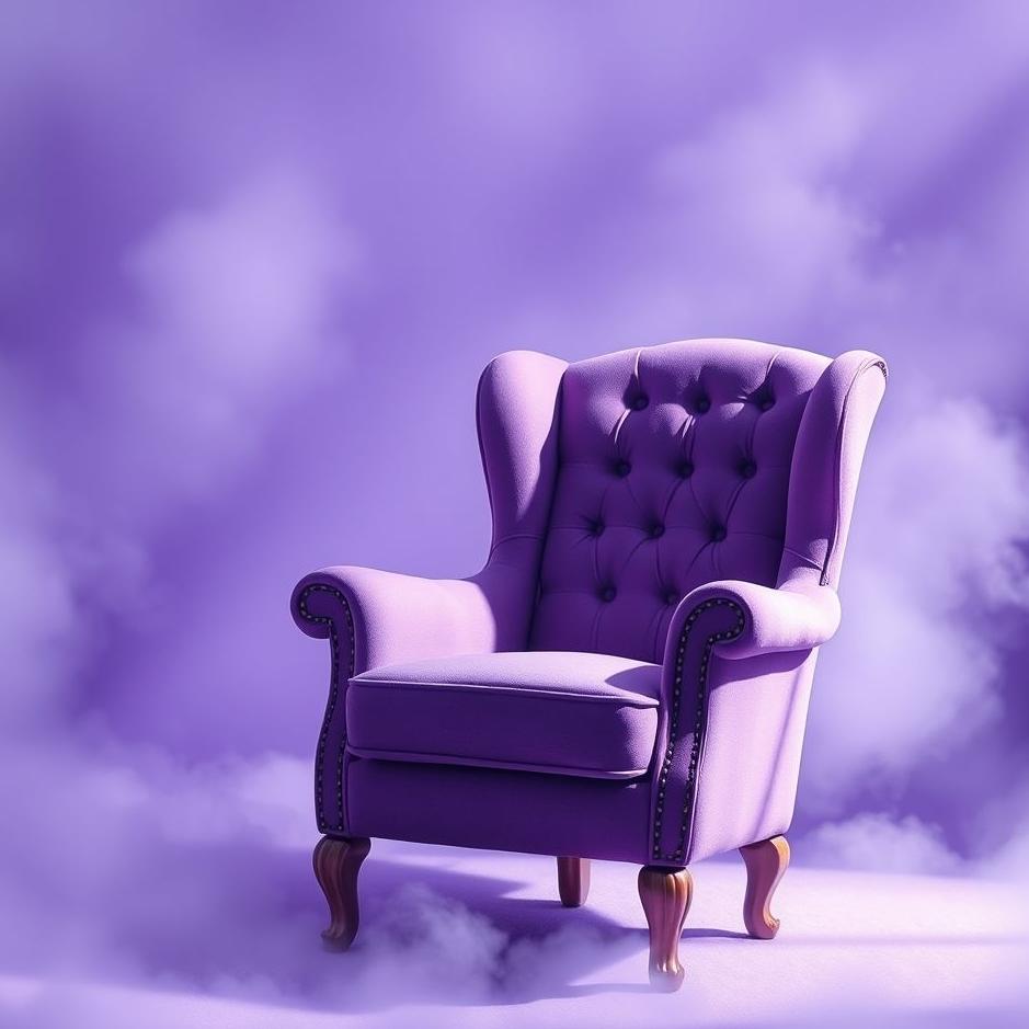 Dream : Purple armchair in a dream