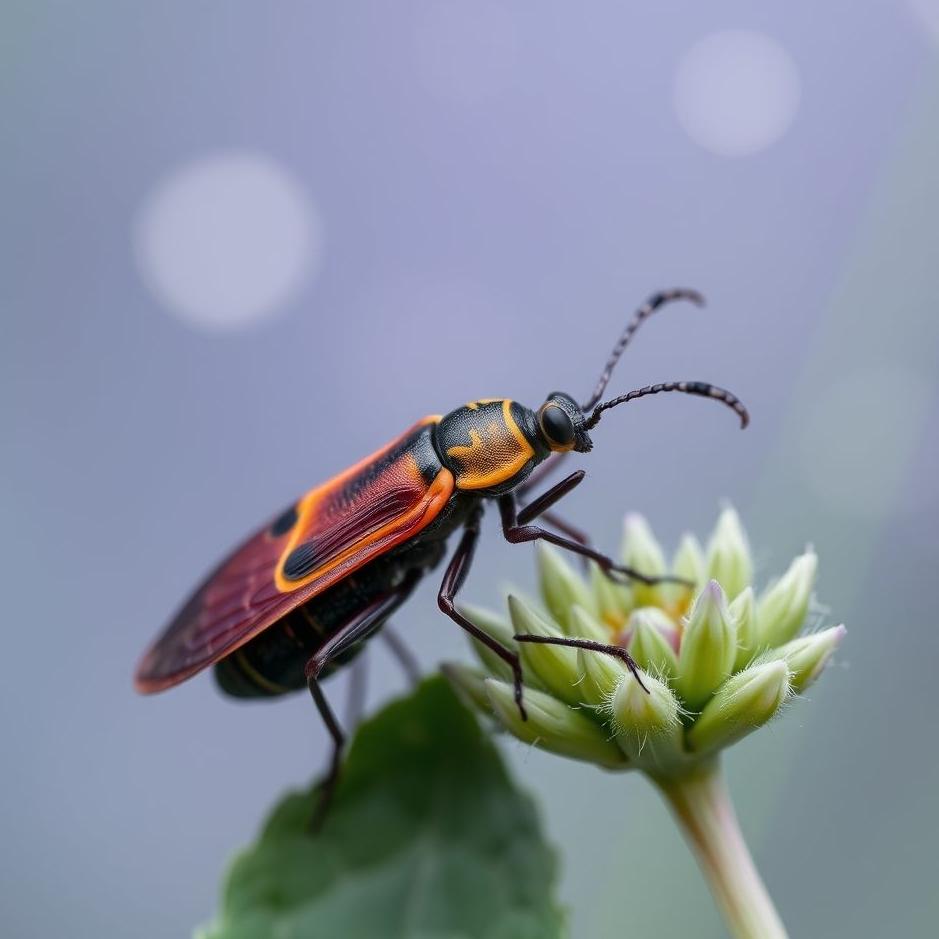 Dream : Purple bug in a dream