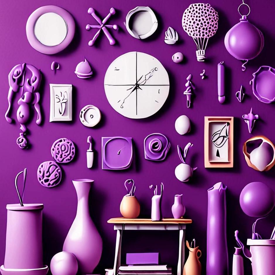 Dream : Purple colored objects in a dream