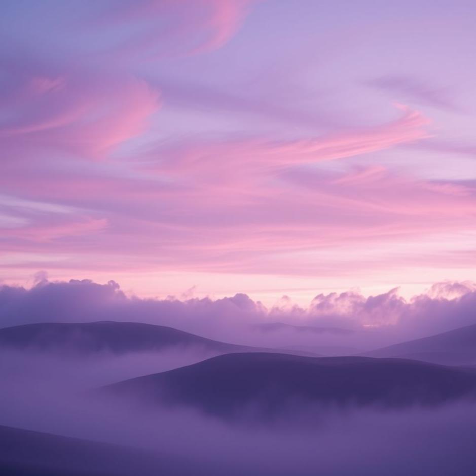 Dream : Purple colors in a dream