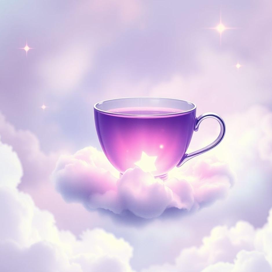 Dream : Purple cup in a dream