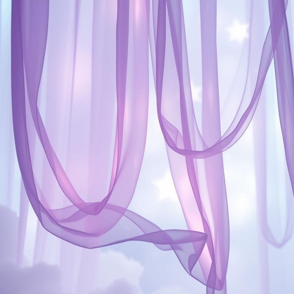 Dream : Purple curtain in a dream