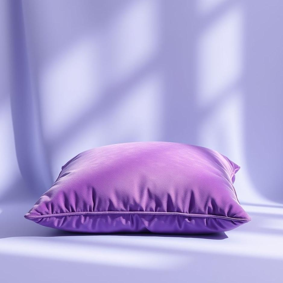 Dream : Purple cushion in a dream