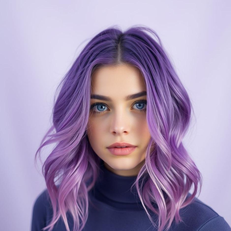 Dream : Purple hair dye in a dream