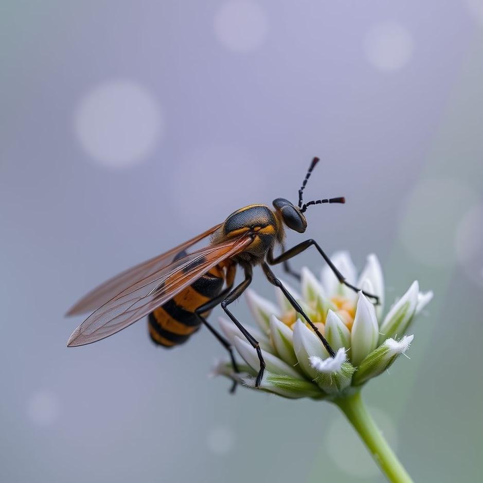 Dream : Purple insect in a dream