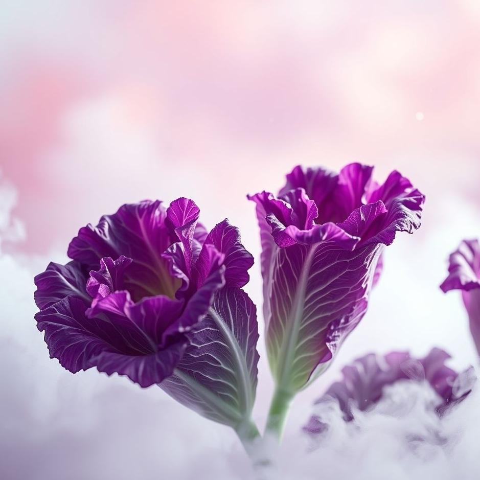 Dream : Purple lettuce in a dream