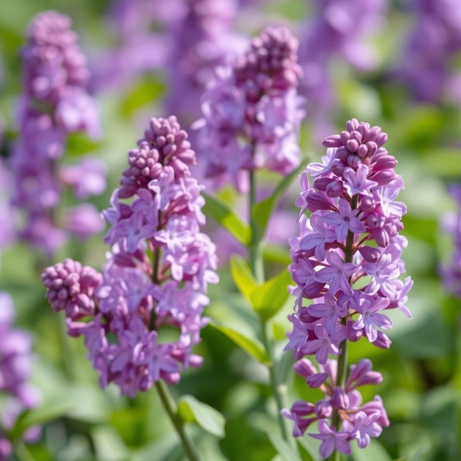 Dream : Purple lilac flowers in a dream