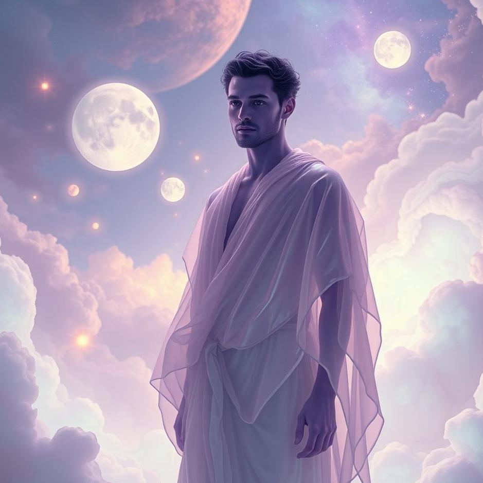 Dream : Purple man in a dream