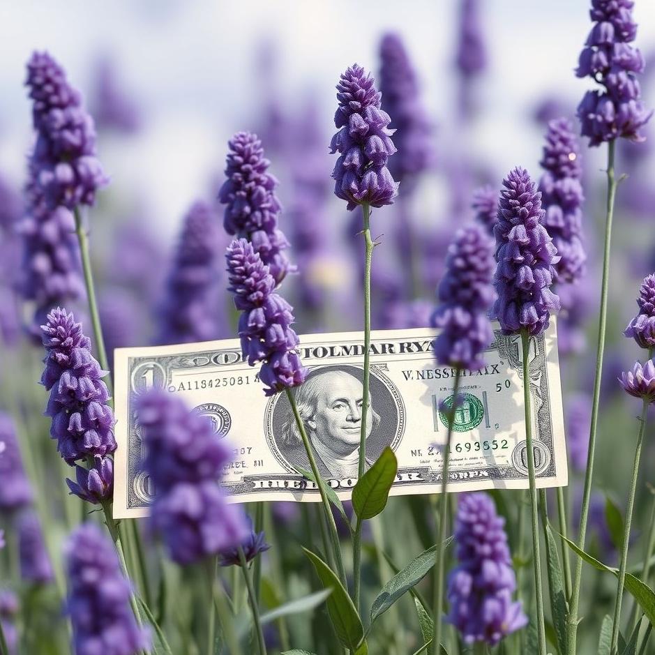 Dream : Purple money in a dream
