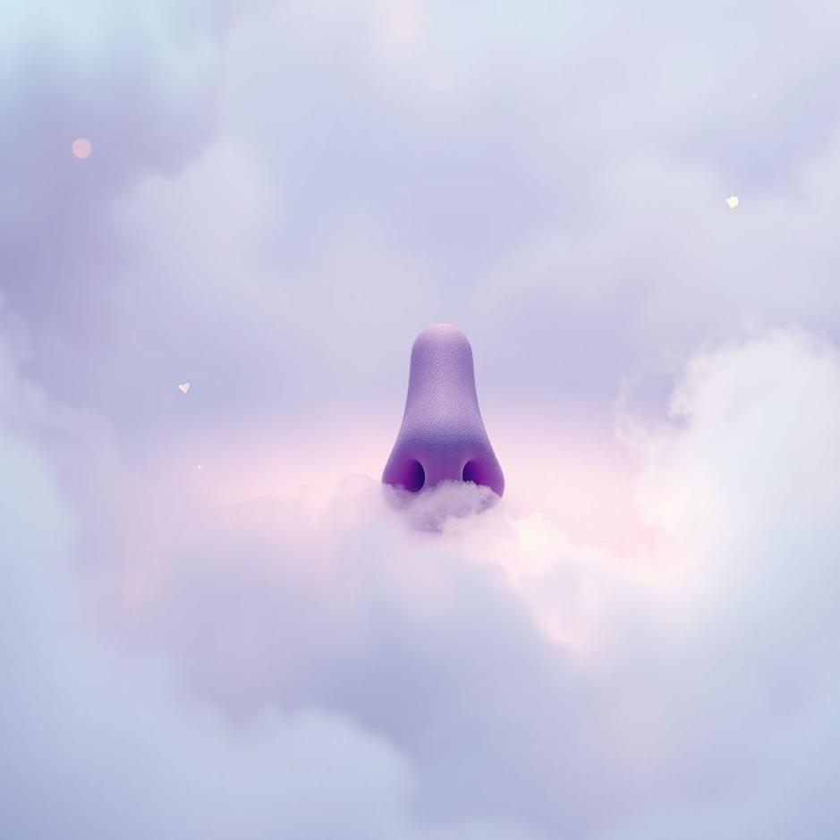 Dream : Purple nose in a dream
