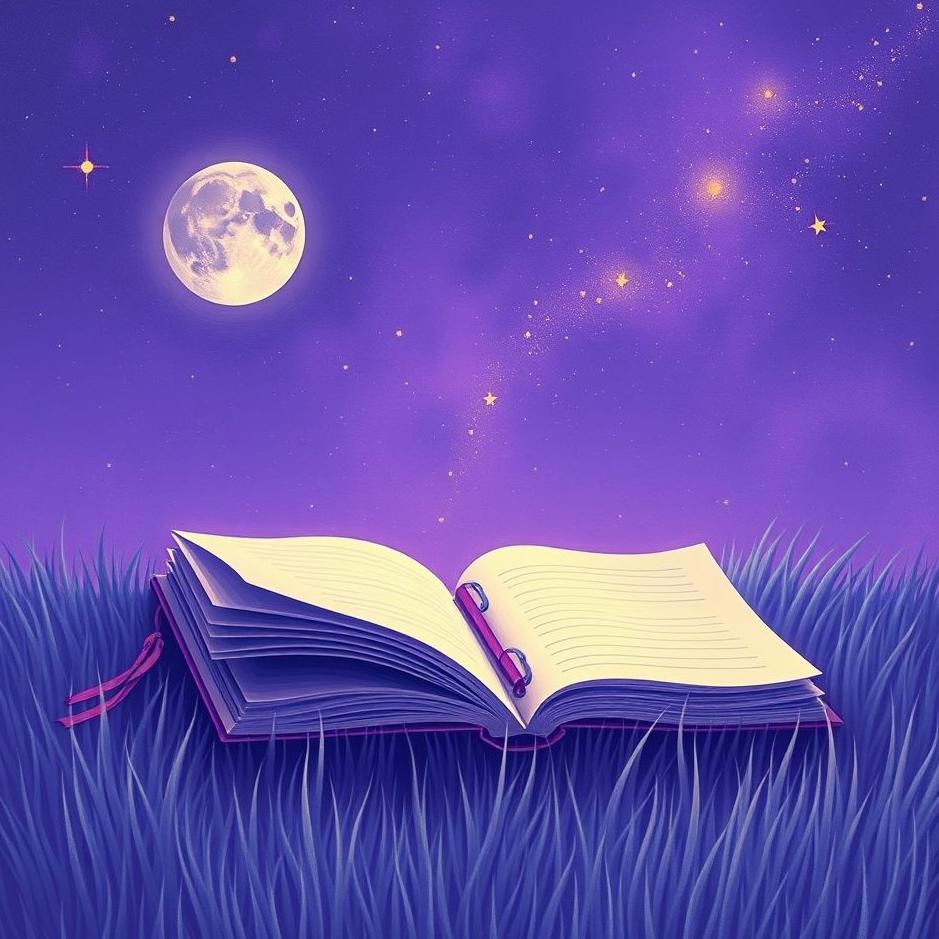 Dream : Purple notebook in a dream