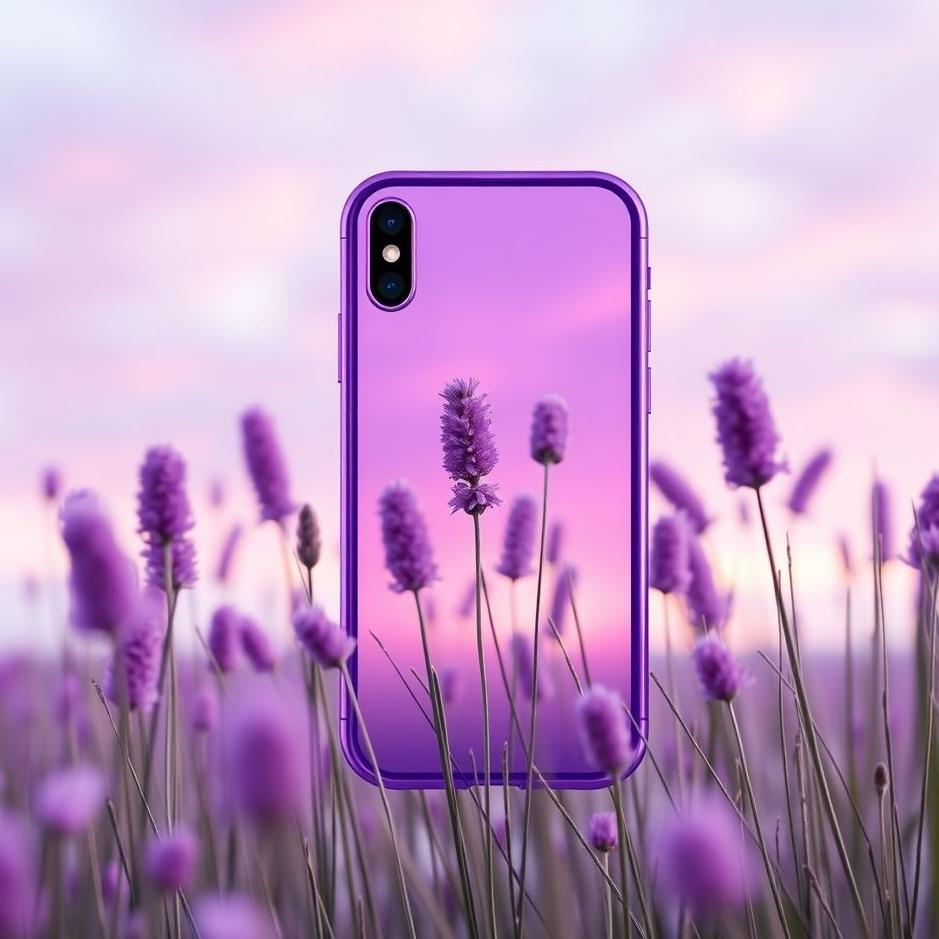 Dream : Purple phone case in a dream