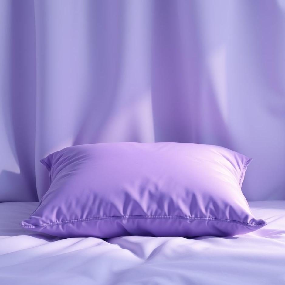 Dream : Purple pillow in a dream