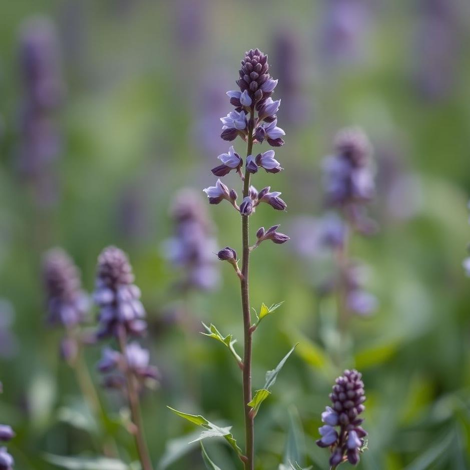 Dream : Purple plant in a dream