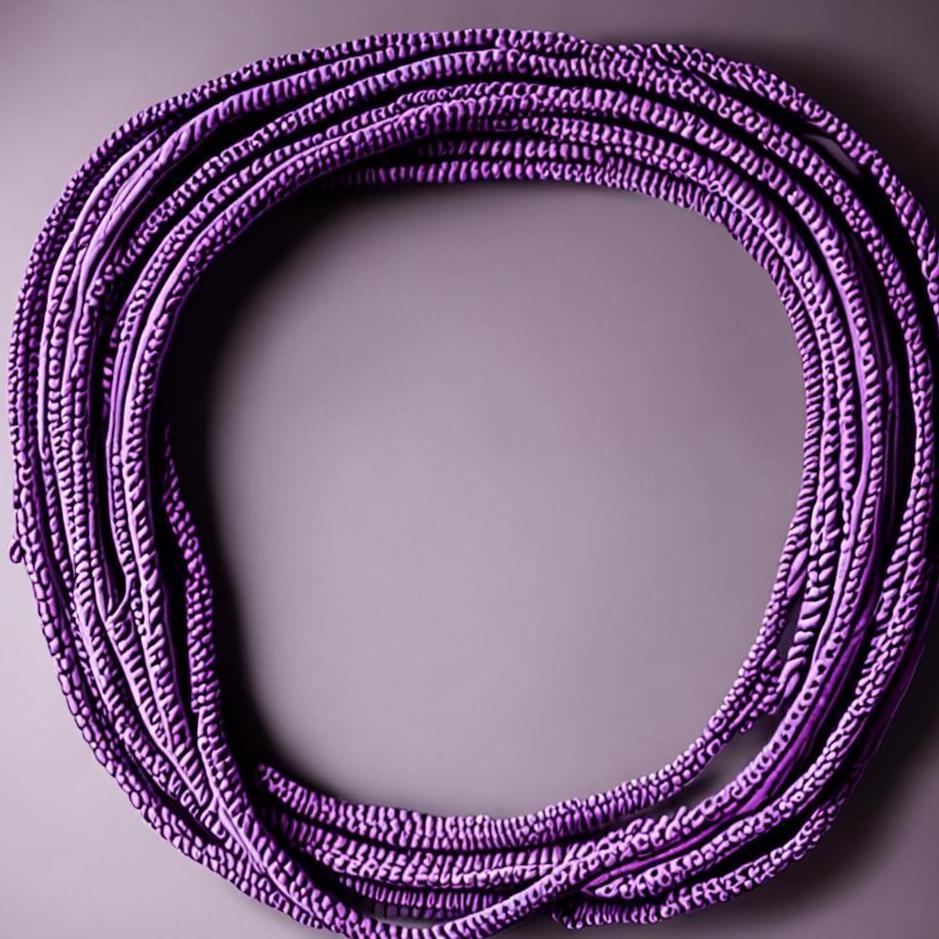 Dream : Purple rope in a dream