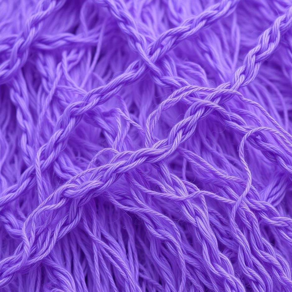 Dream : Purple skeins in a dream