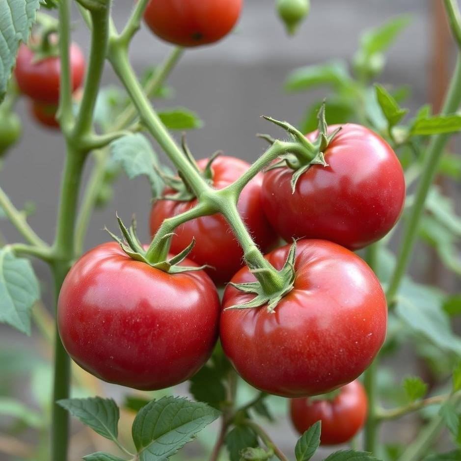 Dream : Purple tomatoes in a dream