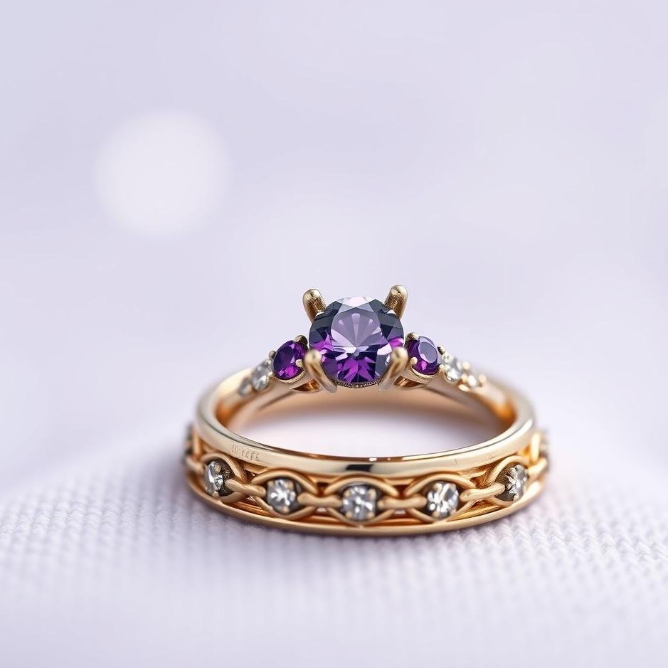 Dream : Purple wedding ring in a dream