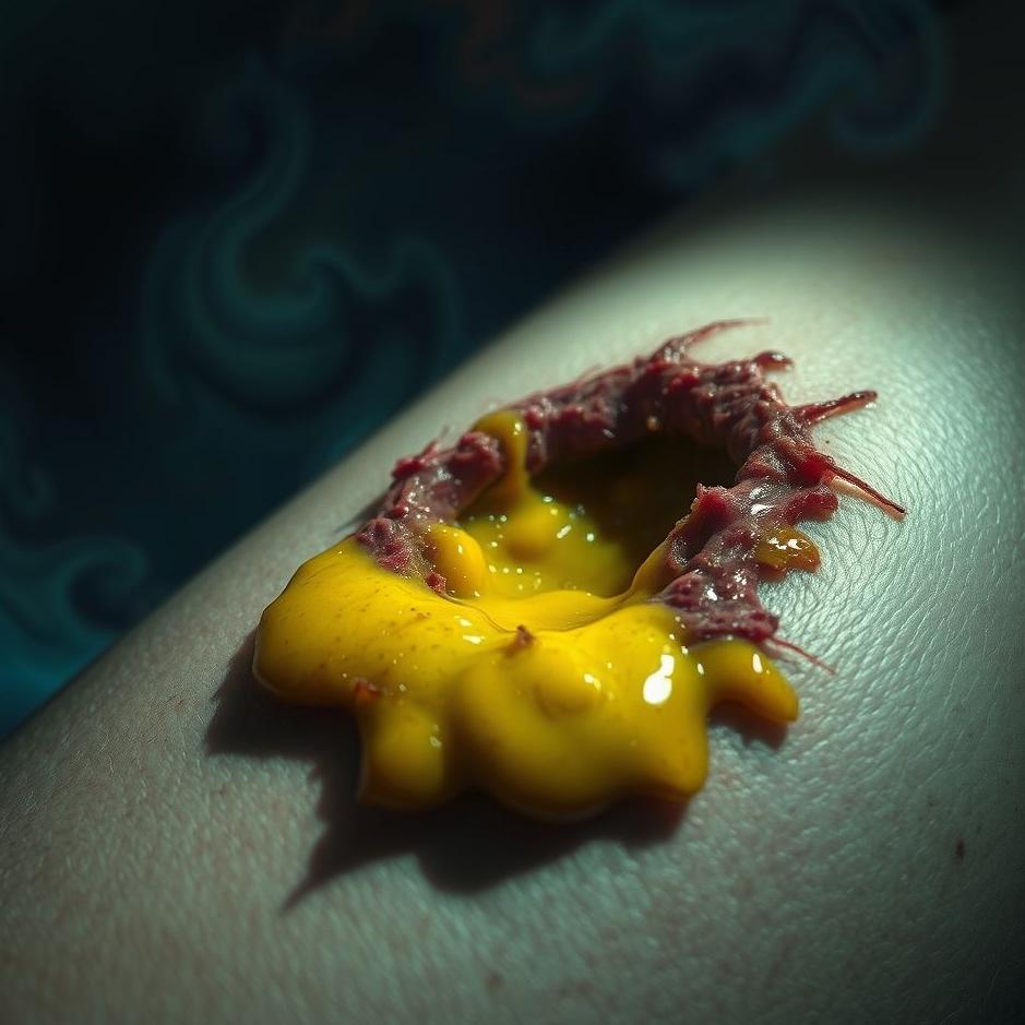 Dream : Purulent wound in a dream