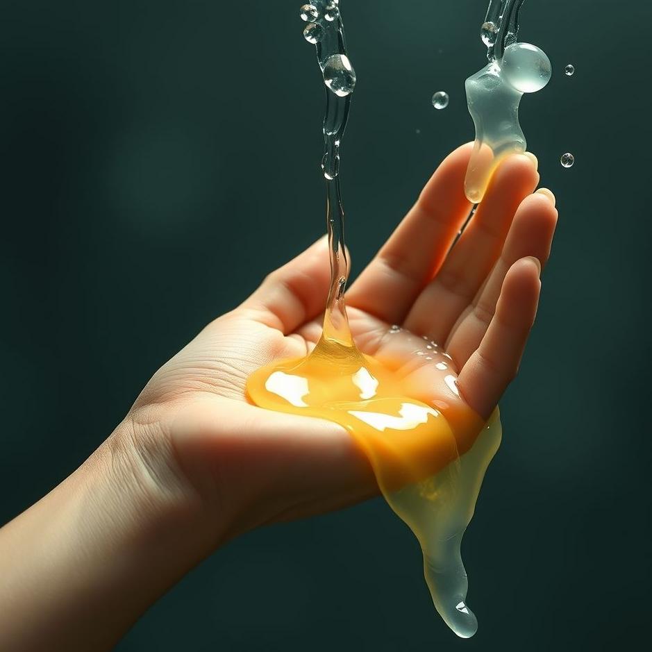 Dream : Pus flowing from the right hand in a dream