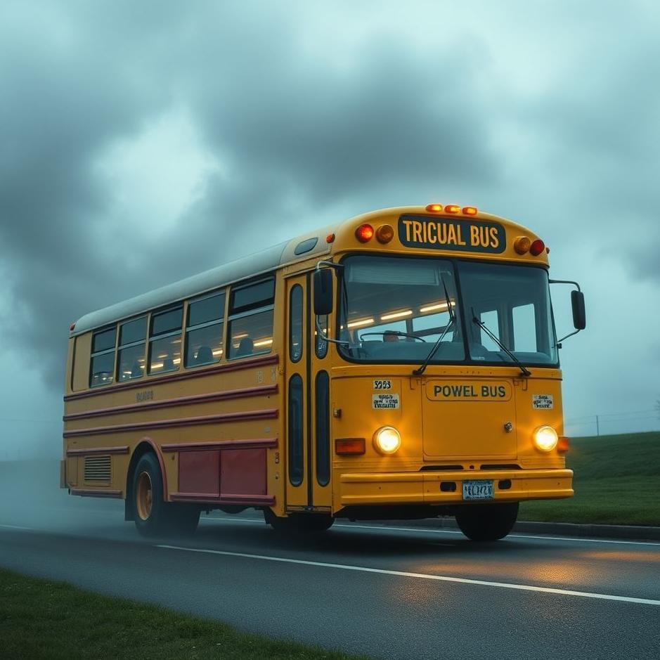 Dream : Pushing a bus in a dream