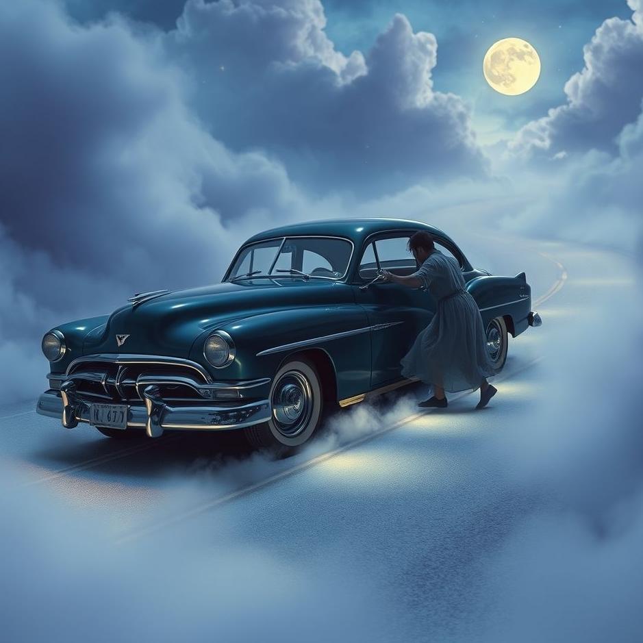 Dream : Pushing the car in the dream