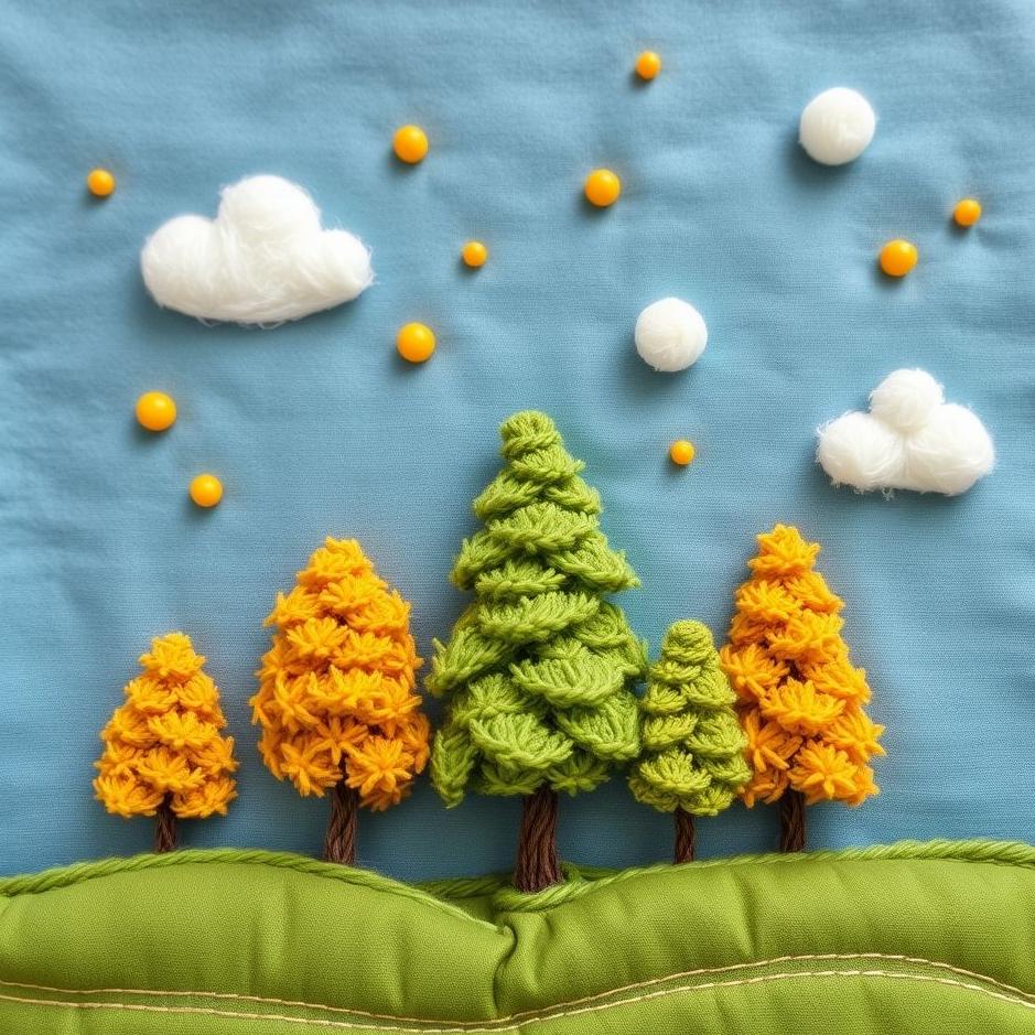 Dream : Put and sew trees in the dream